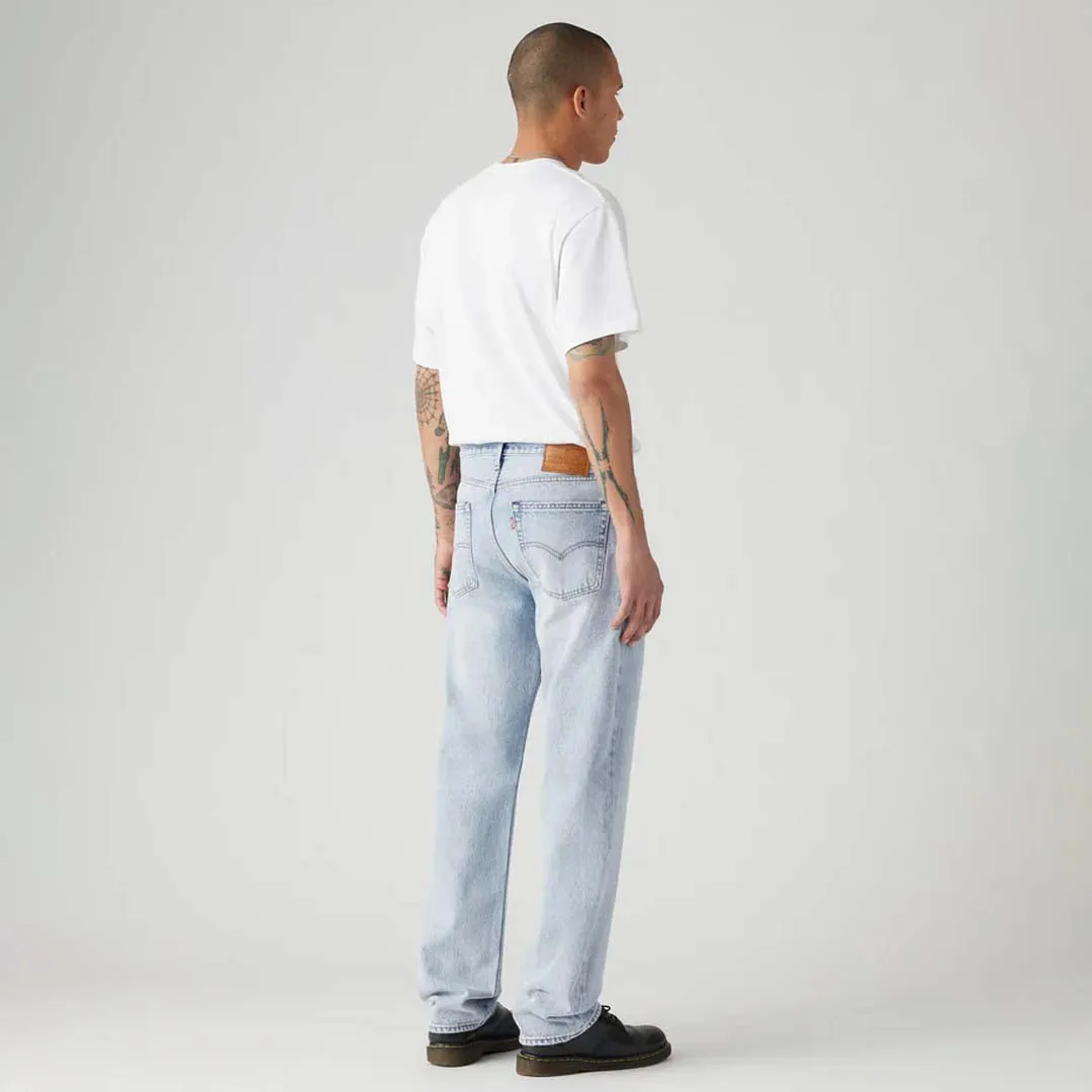 555 RELAXED STRAIGHT JEANS | BABY BLUE ESSENTIALS