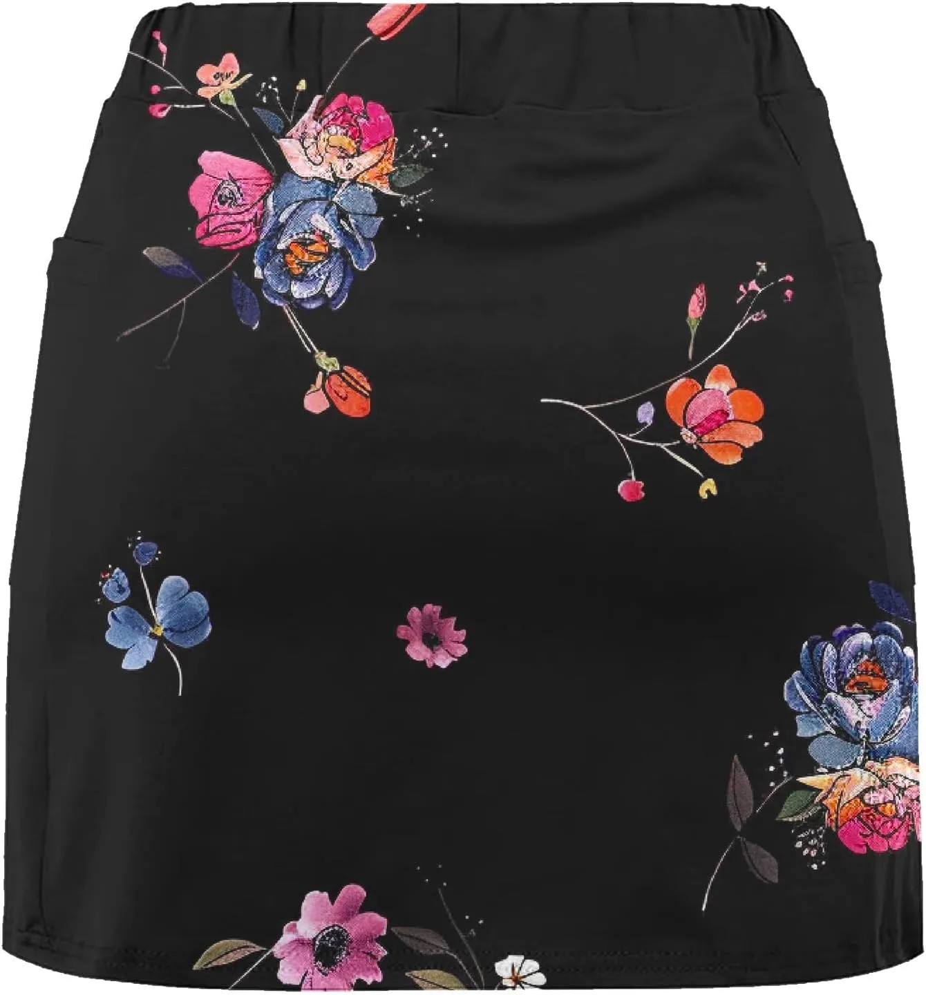 Athletic Skort for Women Summer Boho Floral Print Mini Skirts with Built in Shorts High Waist Workout Shorts
