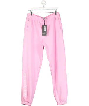 Bo Tee Oversized Joggers In Bubblegum Pink UK L