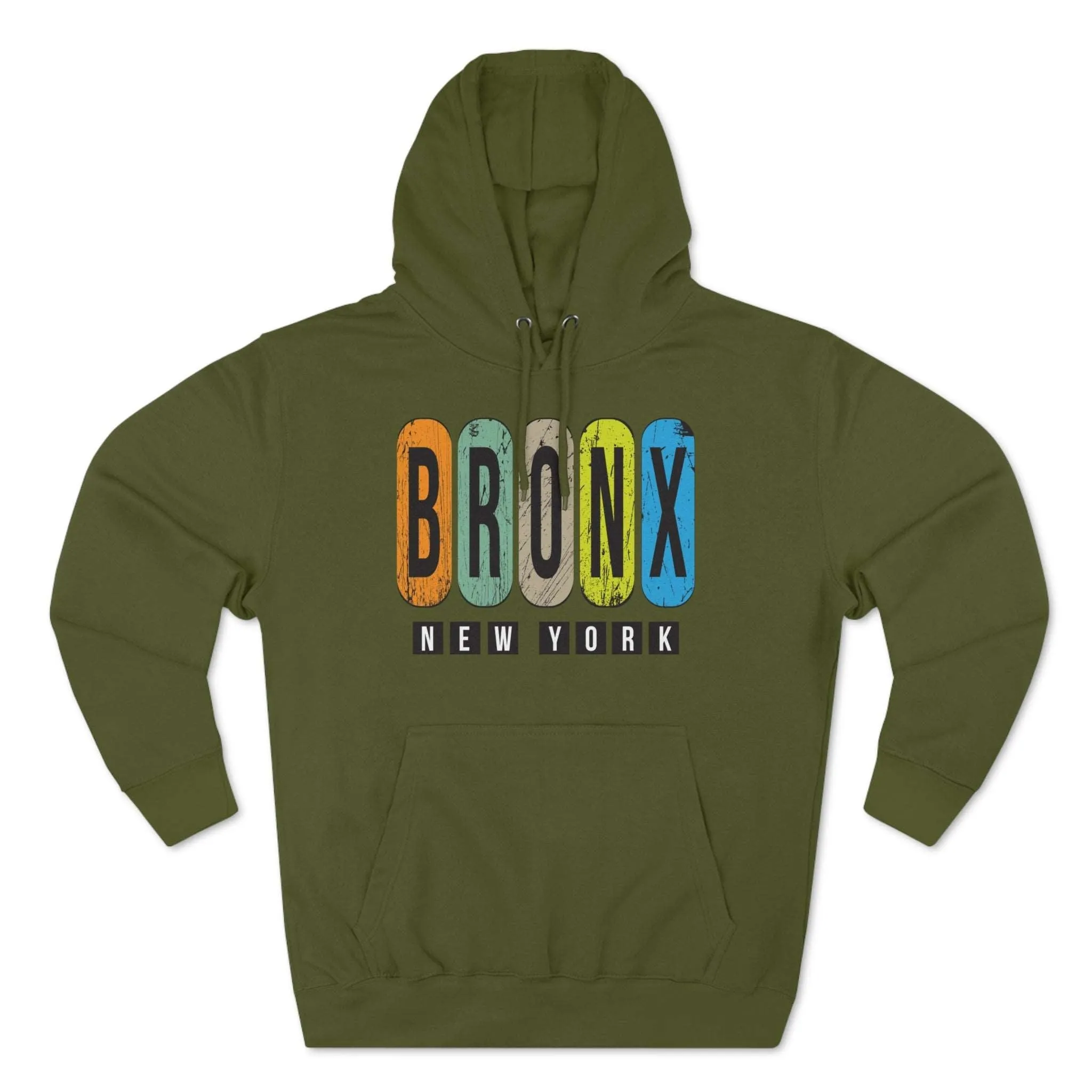 Bronx, New York Premium Pullover Hoodie -  Unisex