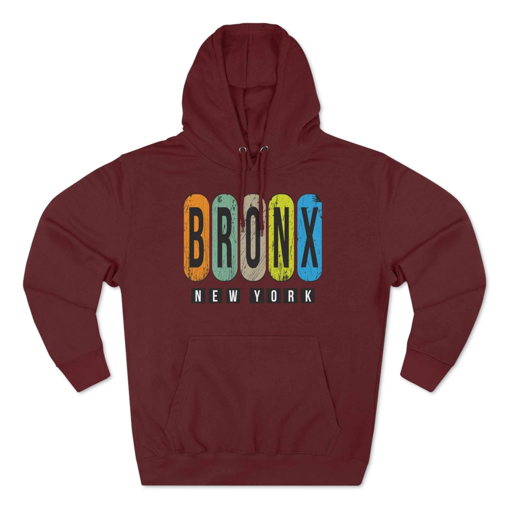 Bronx, New York Premium Pullover Hoodie -  Unisex