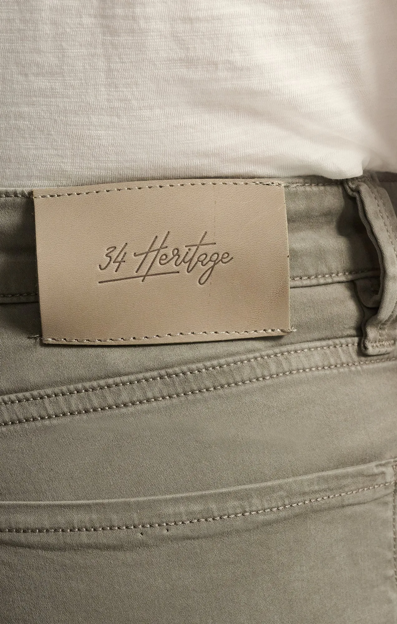 Charisma Relaxed Straight Pants in Storm Twill