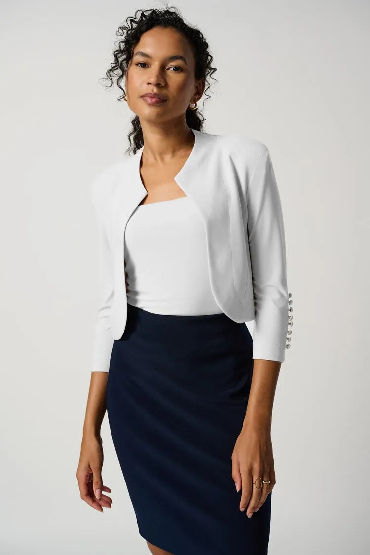 Classic Bolero in White 213707