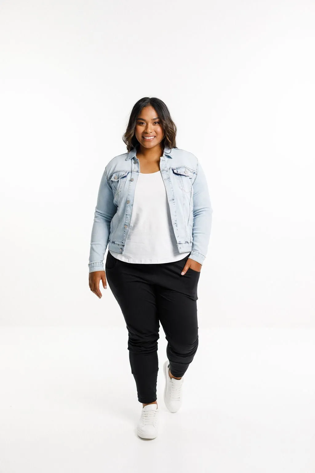 CLASSIC DENIM JACKET SNOW WASH
