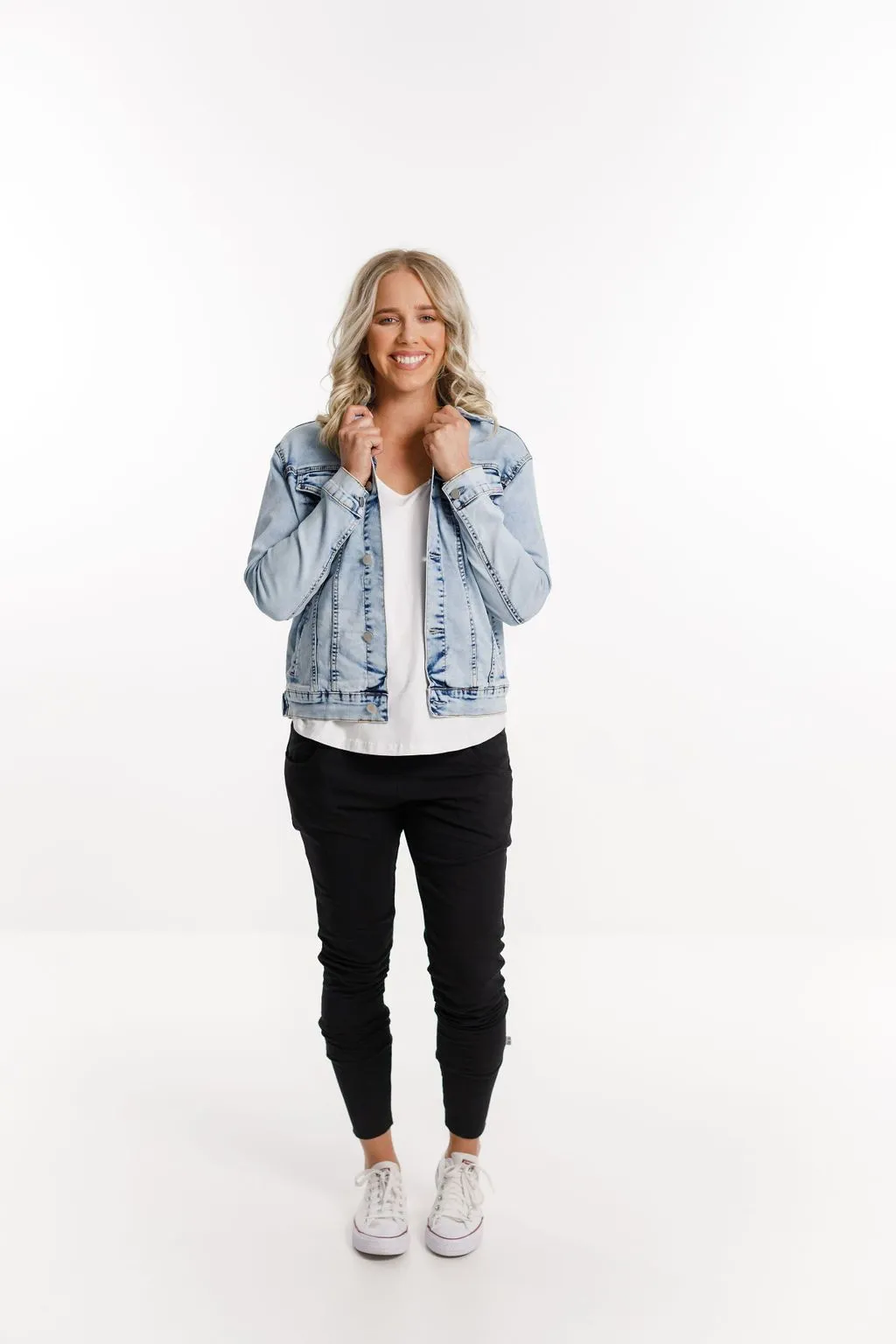 CLASSIC DENIM JACKET SNOW WASH