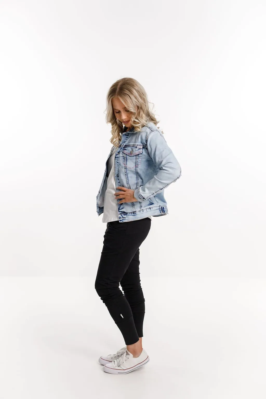 CLASSIC DENIM JACKET SNOW WASH