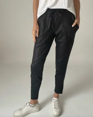 Coated Zip Jogger