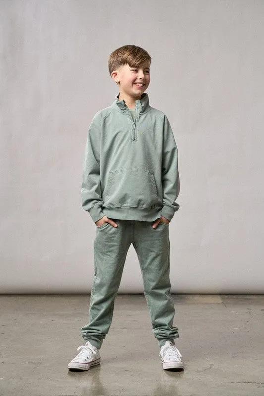 Cotton Jogger - Basil Wash