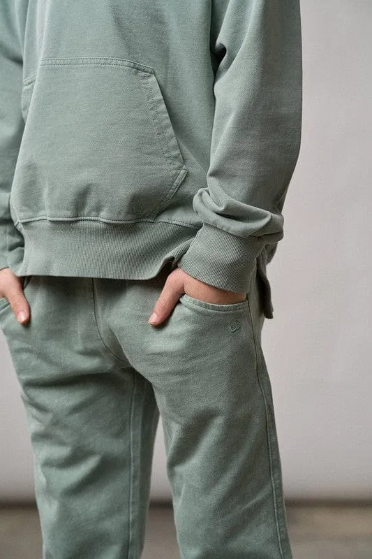 Cotton Jogger - Basil Wash