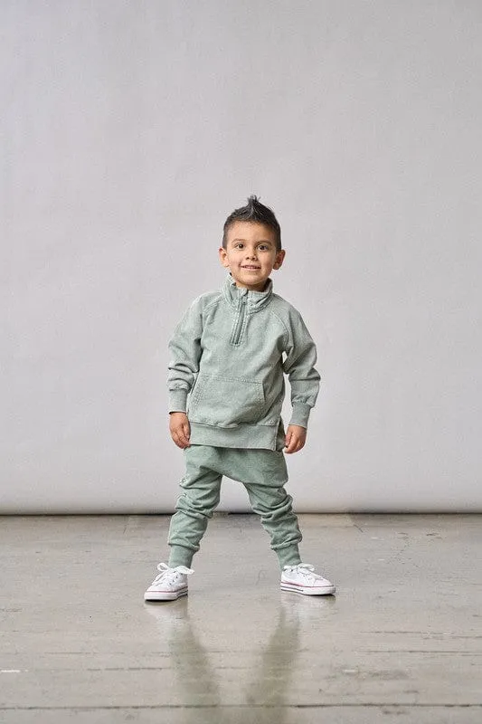 Cotton Jogger - Basil Wash