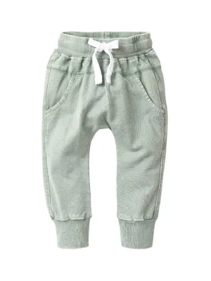Cotton Jogger - Basil Wash