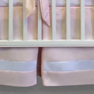 Crib Skirt | Ava Luxury Baby Bedding Set