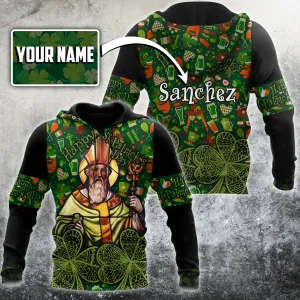 Customize Name Happy Patrick's Day Shirt For Men And Women