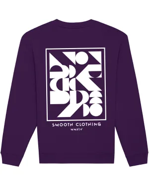 Dark Purple Kids Crew / Art White Boys