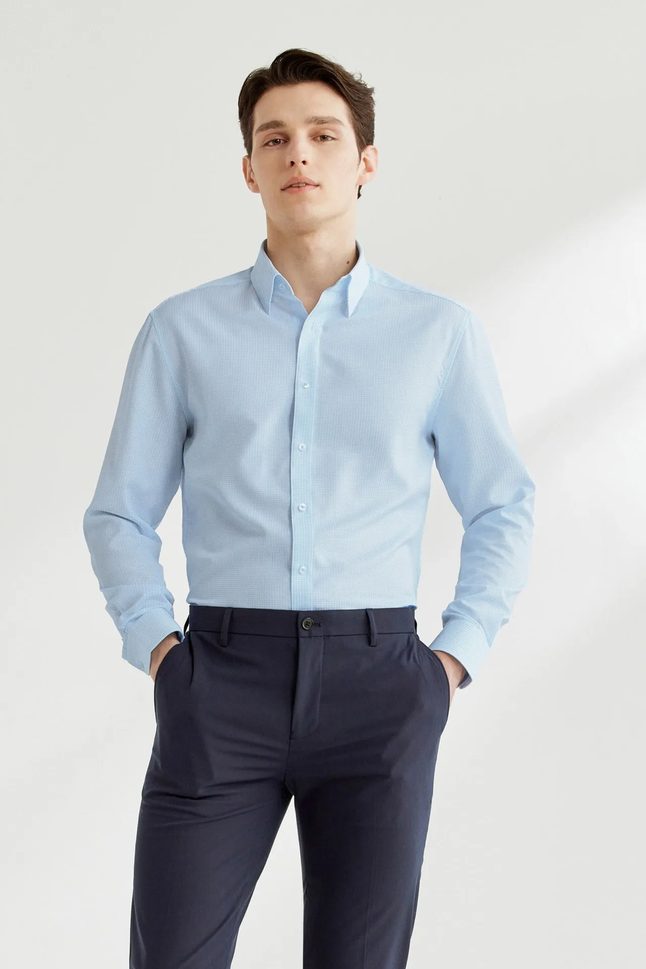 Dry Check Shirt in Smart Fit
