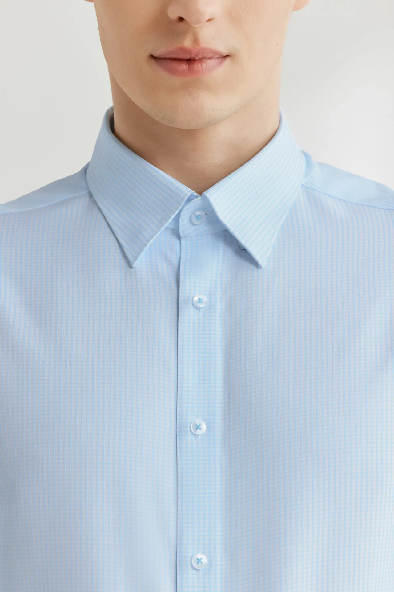 Dry Check Shirt in Smart Fit