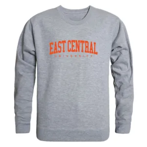 East Central University Tigers Game Day Fleece Crewneck Pullover Sweatshirt