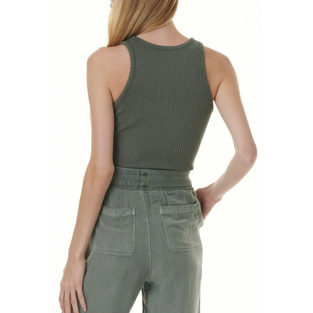 Eco Soft Rib Tank (Olive)