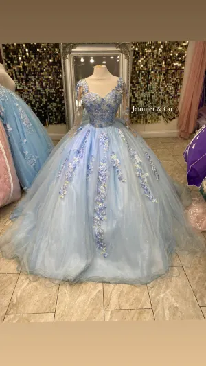 ELEGANT BLU DRESS