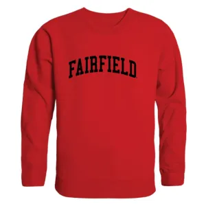 Fairfield University Stags Arch Fleece Crewneck Pullover Sweatshirt