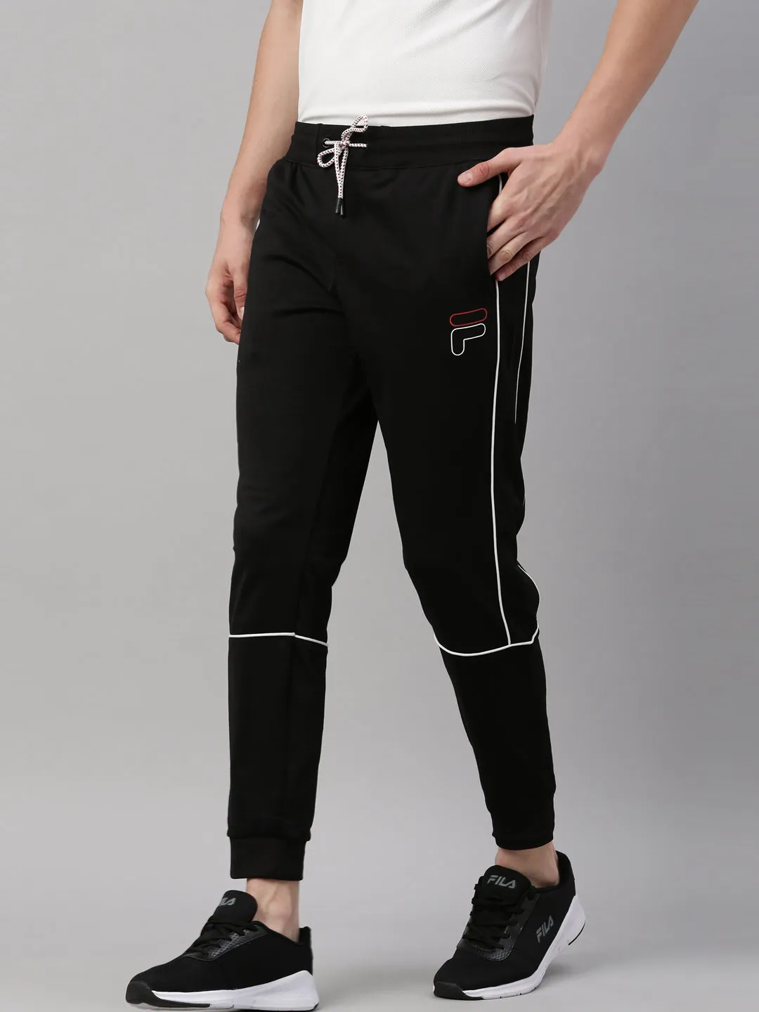 Fila Black Richardson Btm Men's Cuffed Joggers
