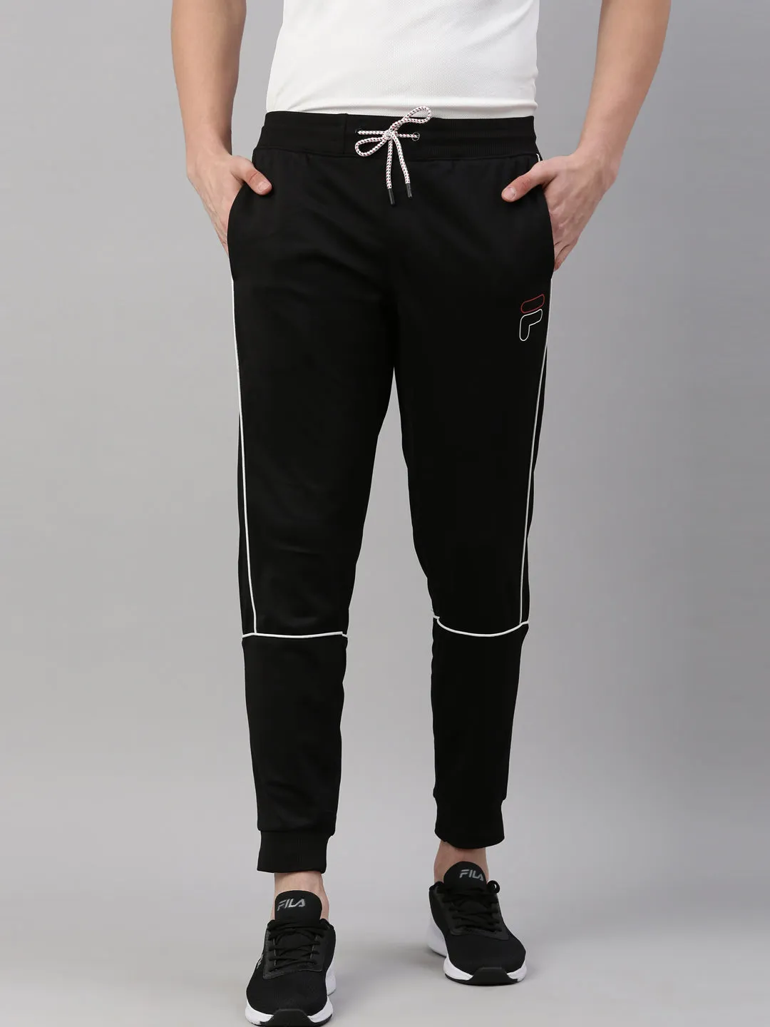 Fila Black Richardson Btm Men's Cuffed Joggers