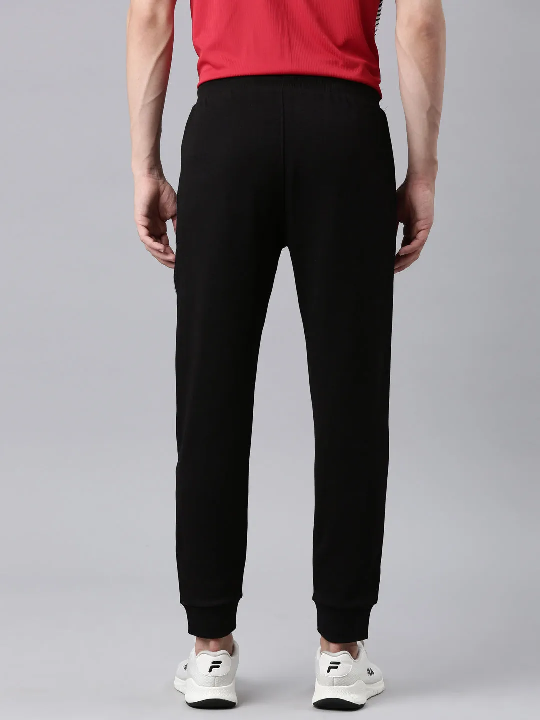Fila Grey Avulor Men's Ribbed Joggers