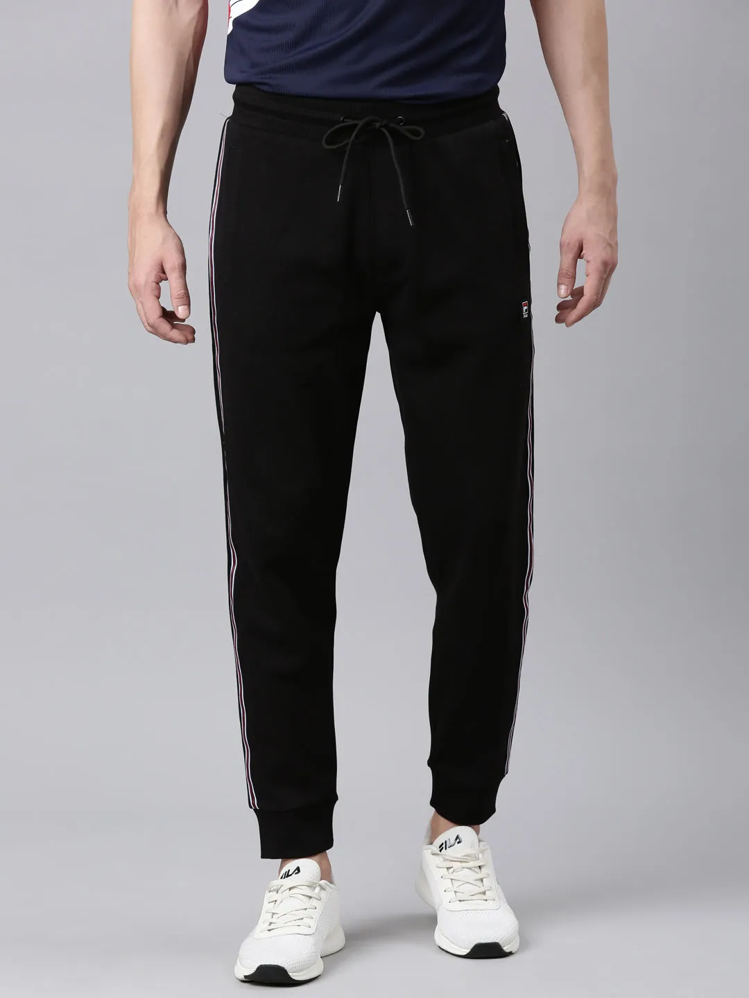 Fila Grey Avulor Men's Ribbed Joggers