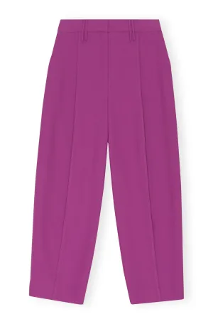 Ganni - Summer Suiting Relaxed Pleated Pants
