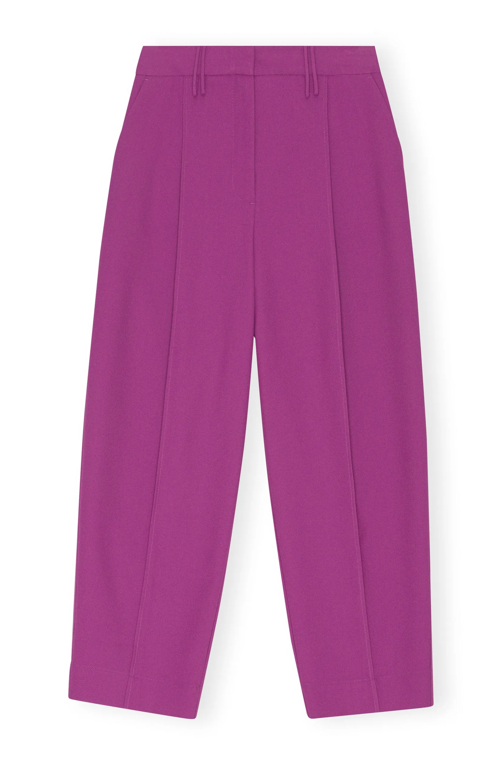 Ganni - Summer Suiting Relaxed Pleated Pants