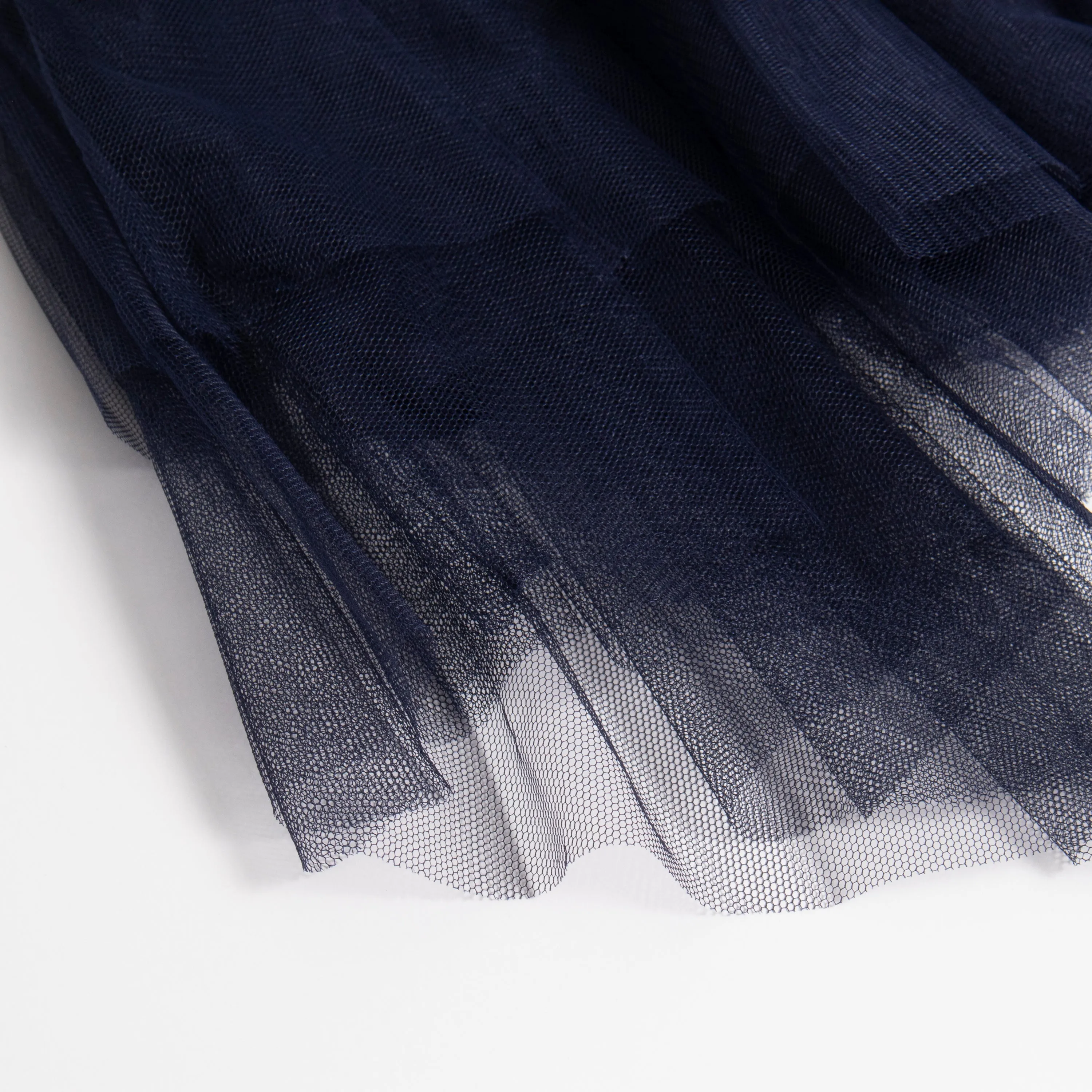 Hankerchief Mesh Skirt