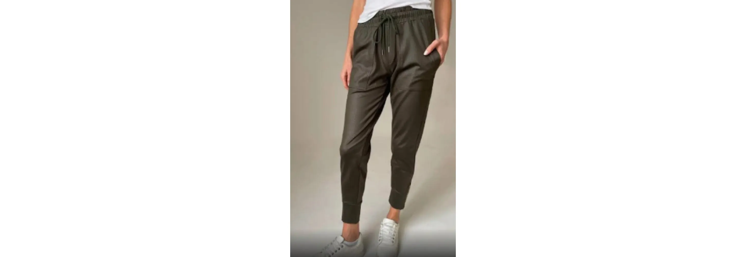 Headliner Coated Jogger - Olive