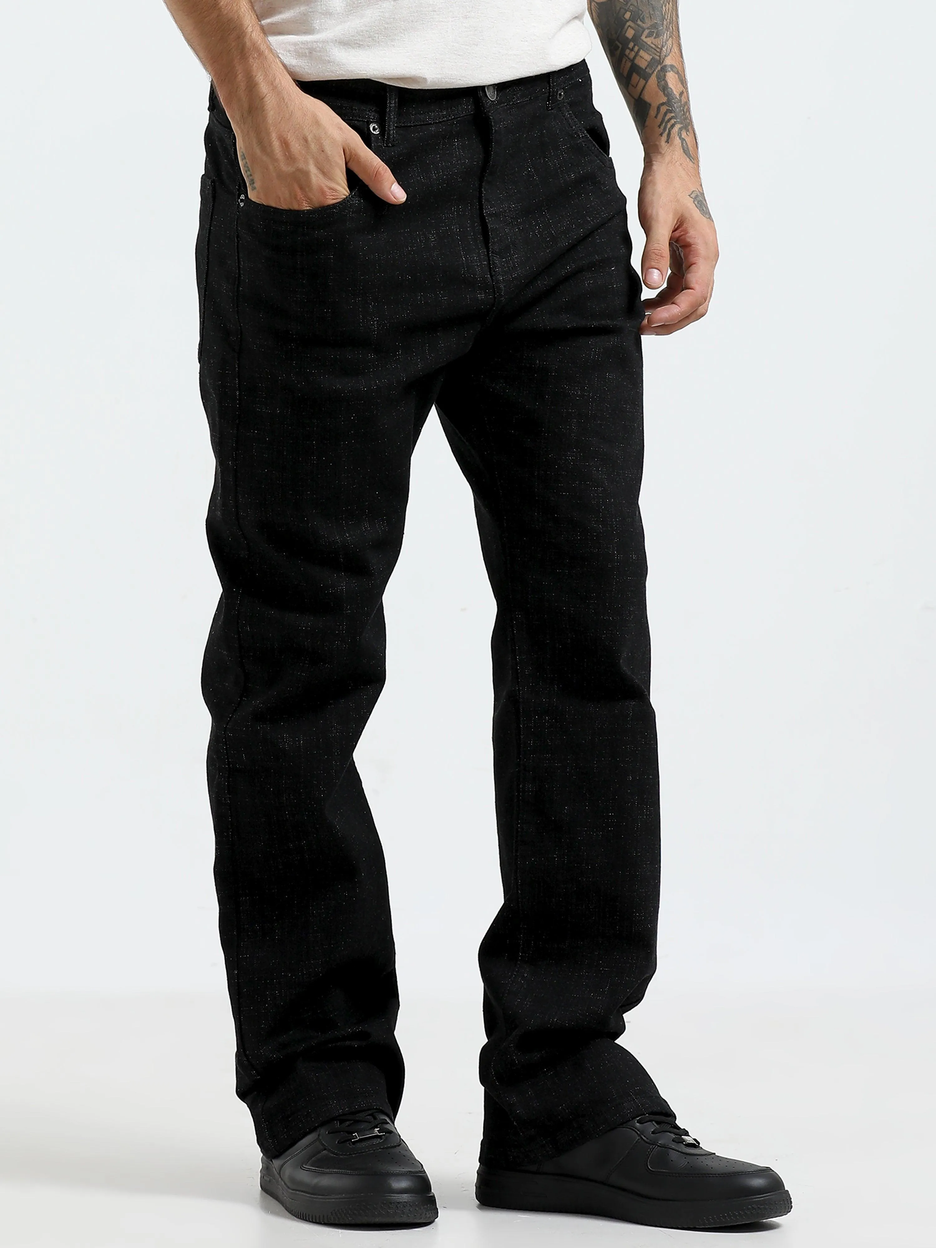 Jammy Boot Cut Jeans - Black Shade