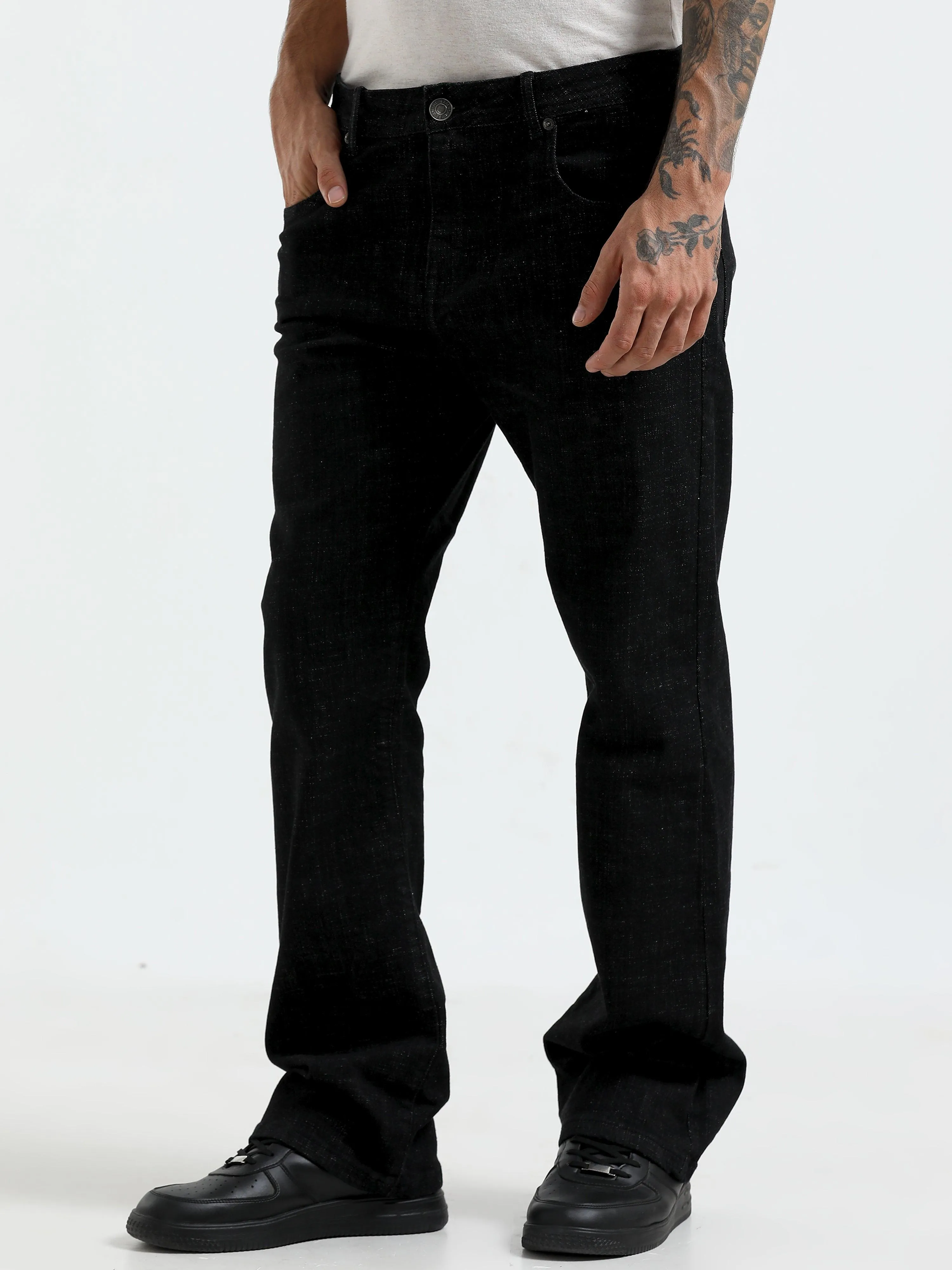 Jammy Boot Cut Jeans - Black Shade
