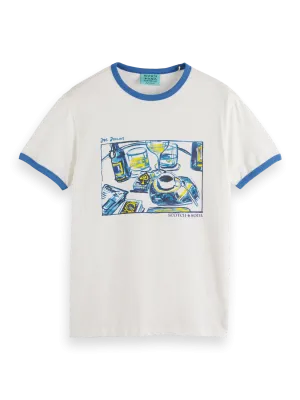 Joe Jonas X Scotch and Soda Ringer Tee - White