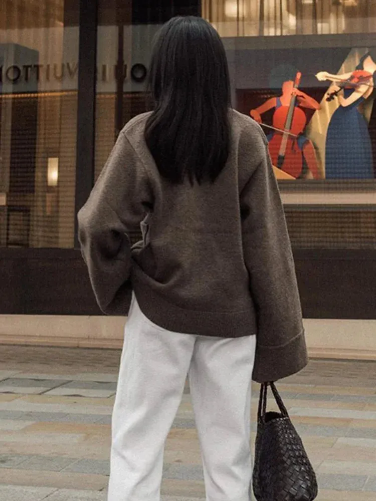 JULIETTE - V-Neck Knit Cardigan