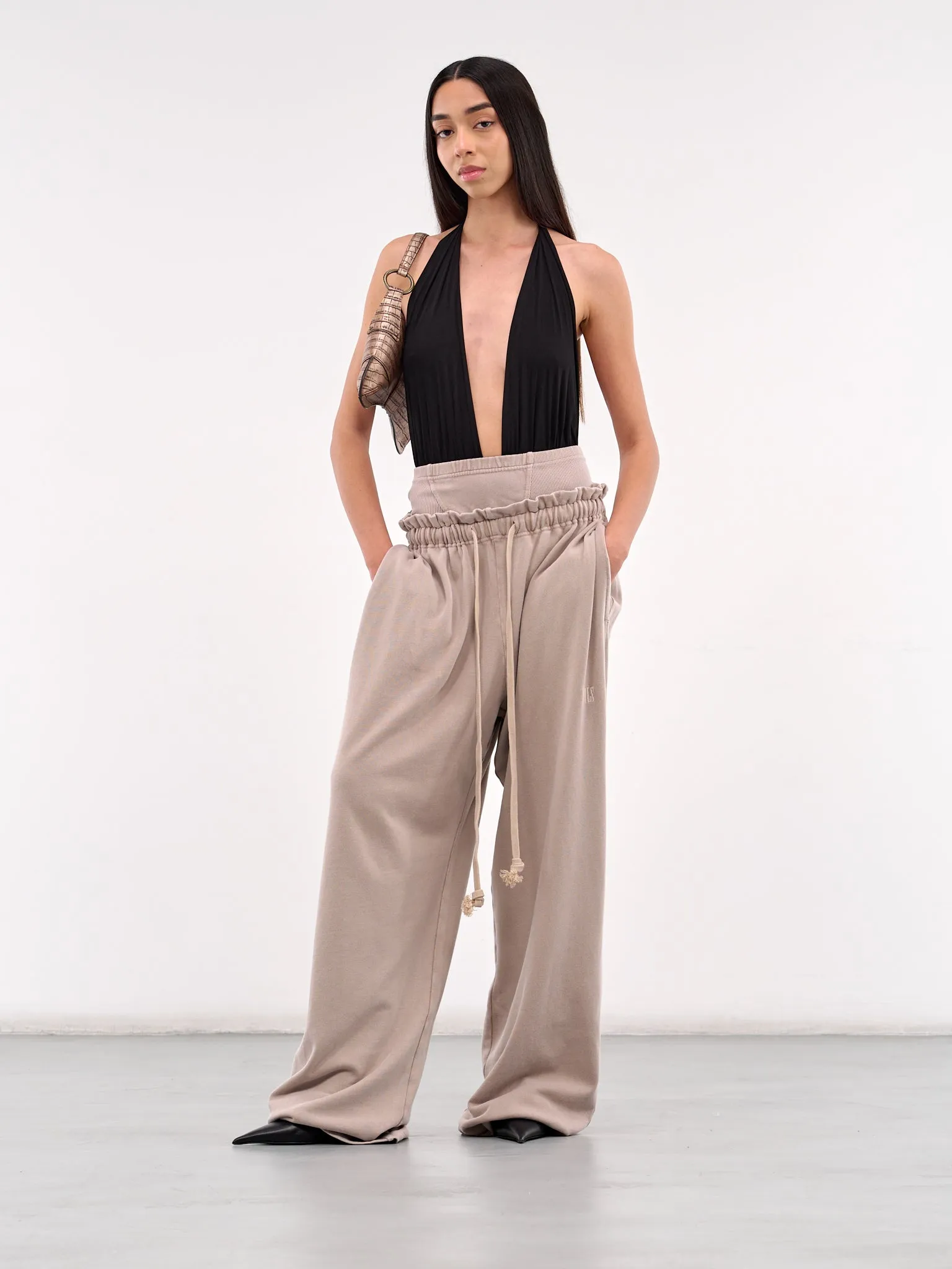 Layered Baggy Sweatpants (HAZS0FTA-FADED-TAUPE)