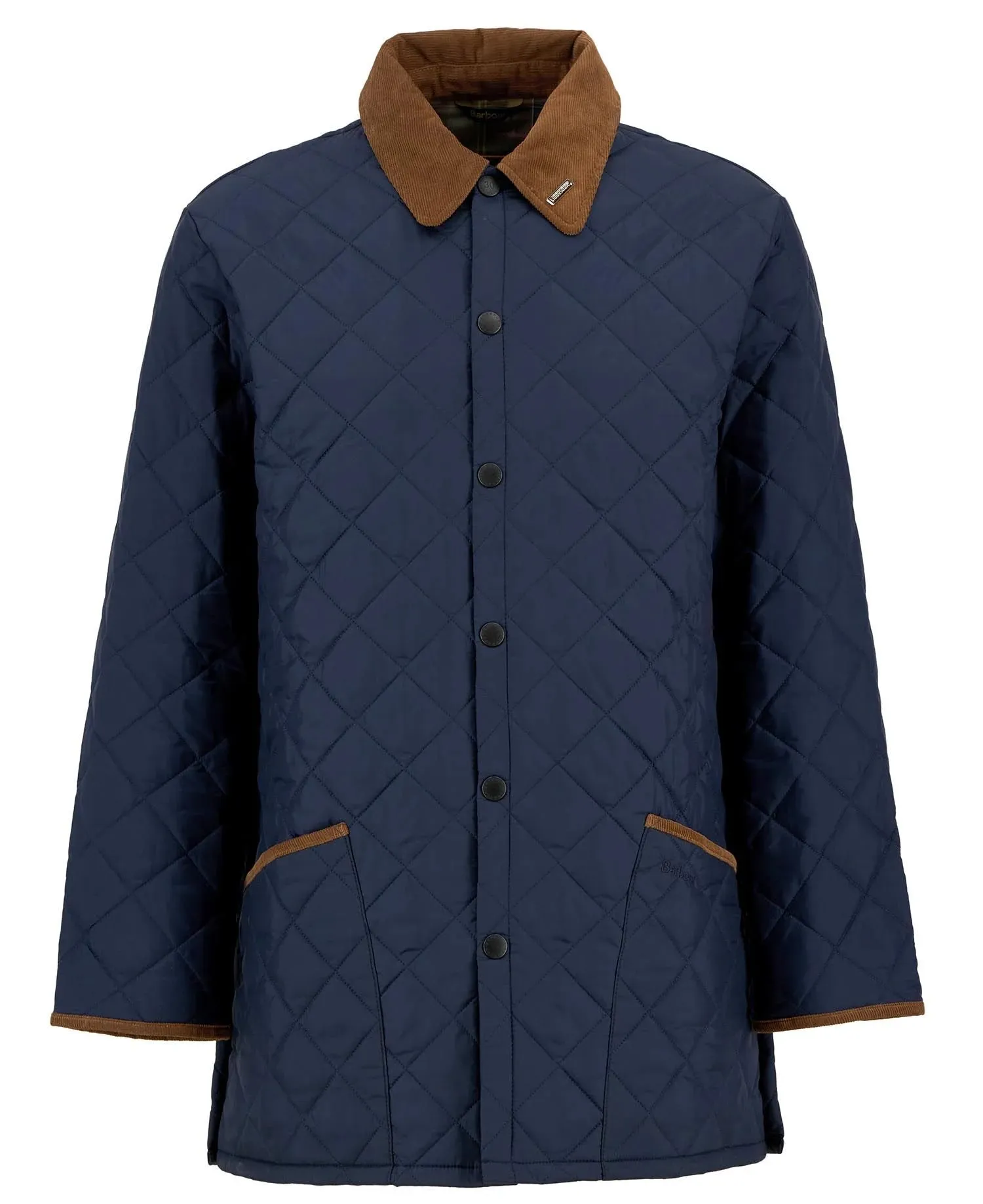 Liddesdale Quilted Jacket-Classic Navy