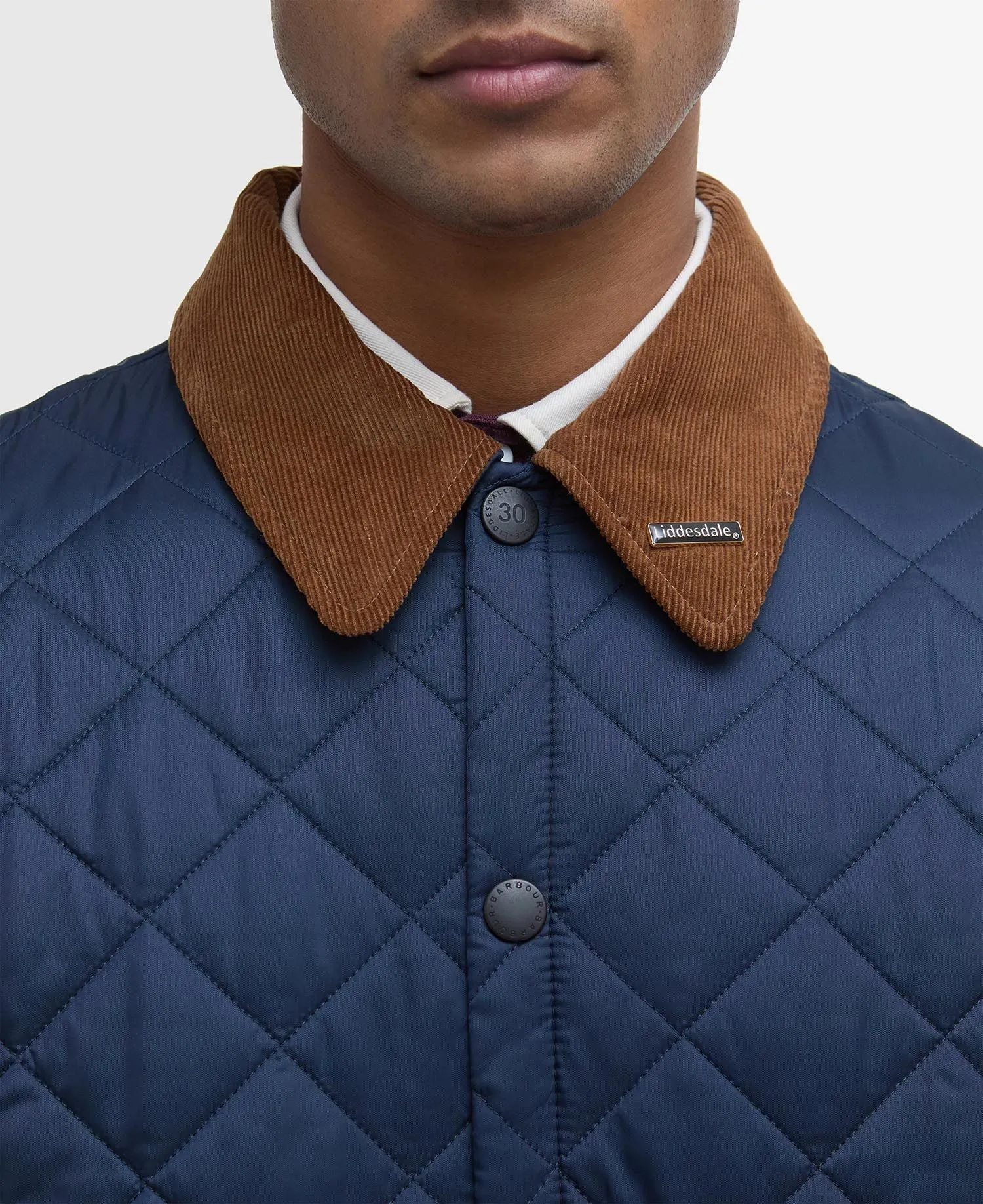 Liddesdale Quilted Jacket-Classic Navy