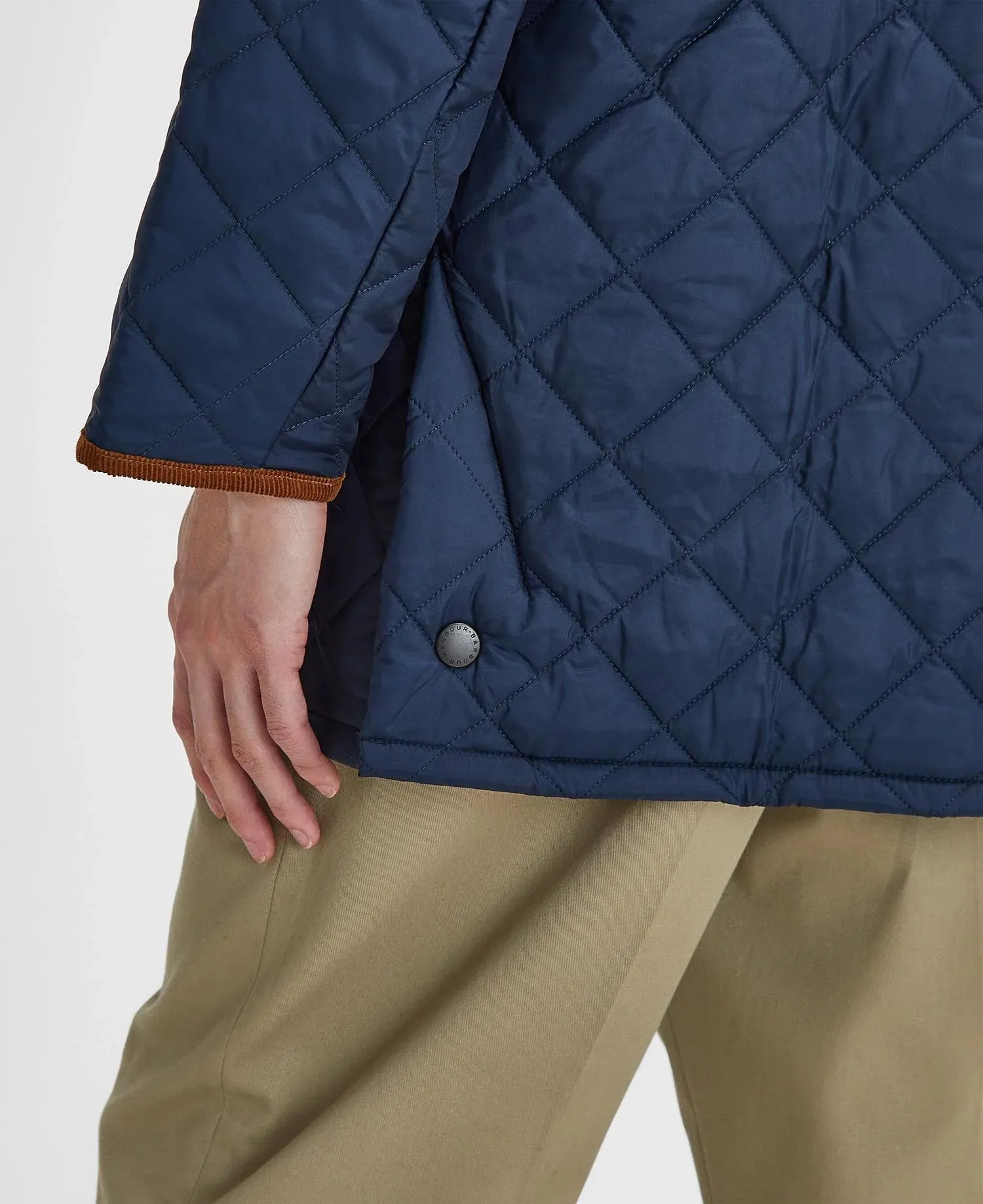 Liddesdale Quilted Jacket-Classic Navy