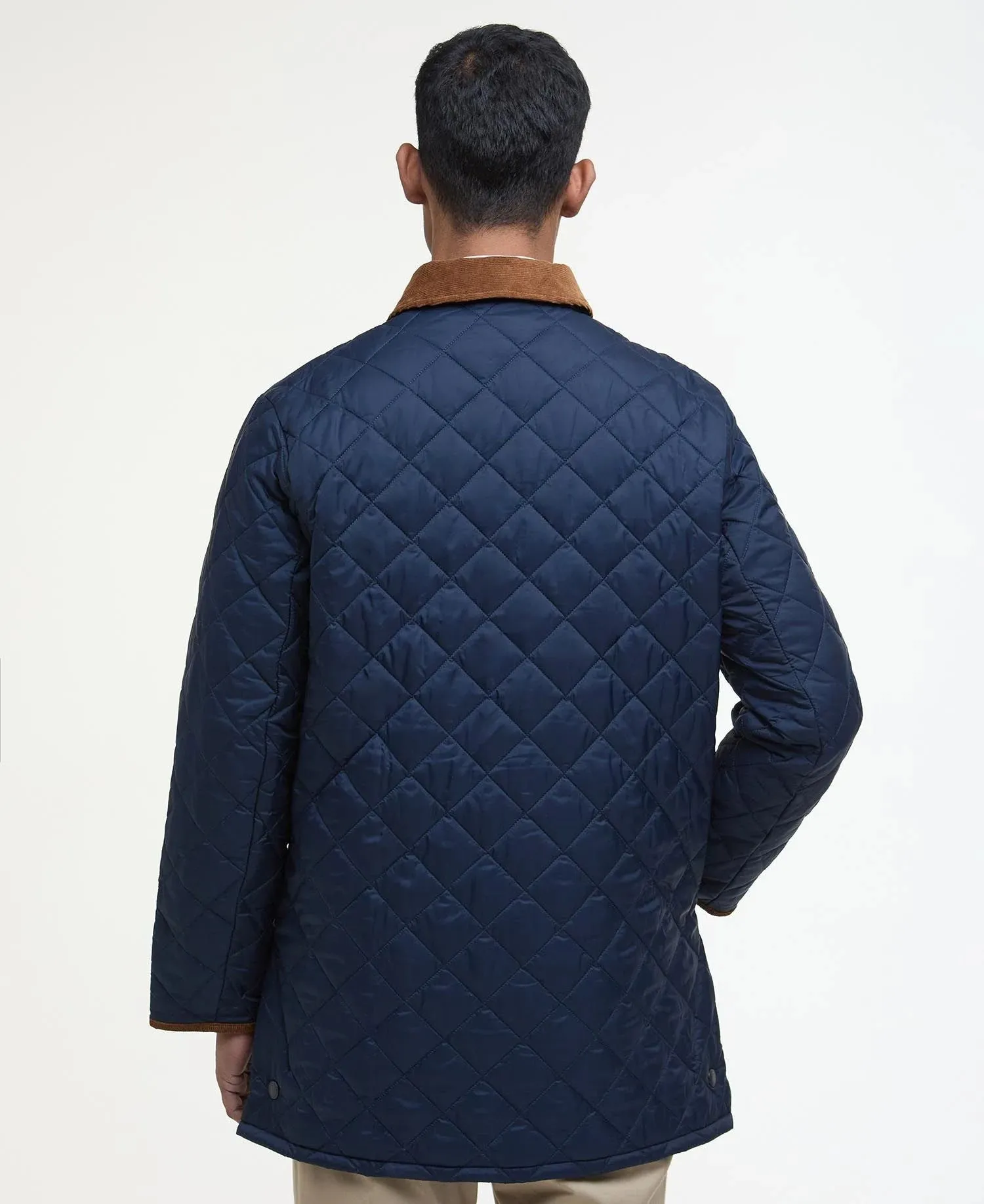Liddesdale Quilted Jacket-Classic Navy