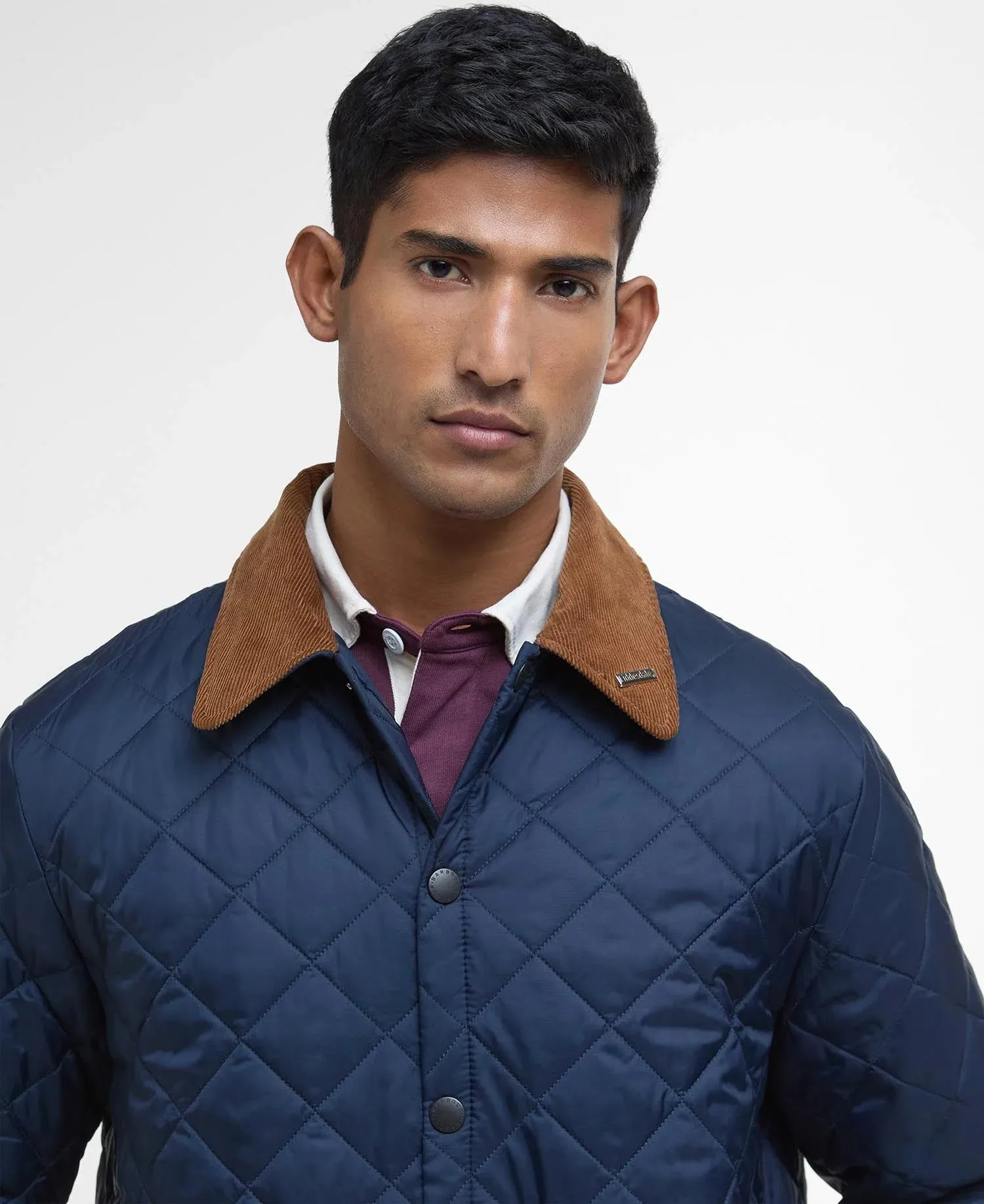 Liddesdale Quilted Jacket-Classic Navy