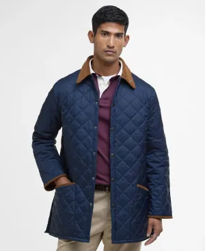 Liddesdale Quilted Jacket-Classic Navy