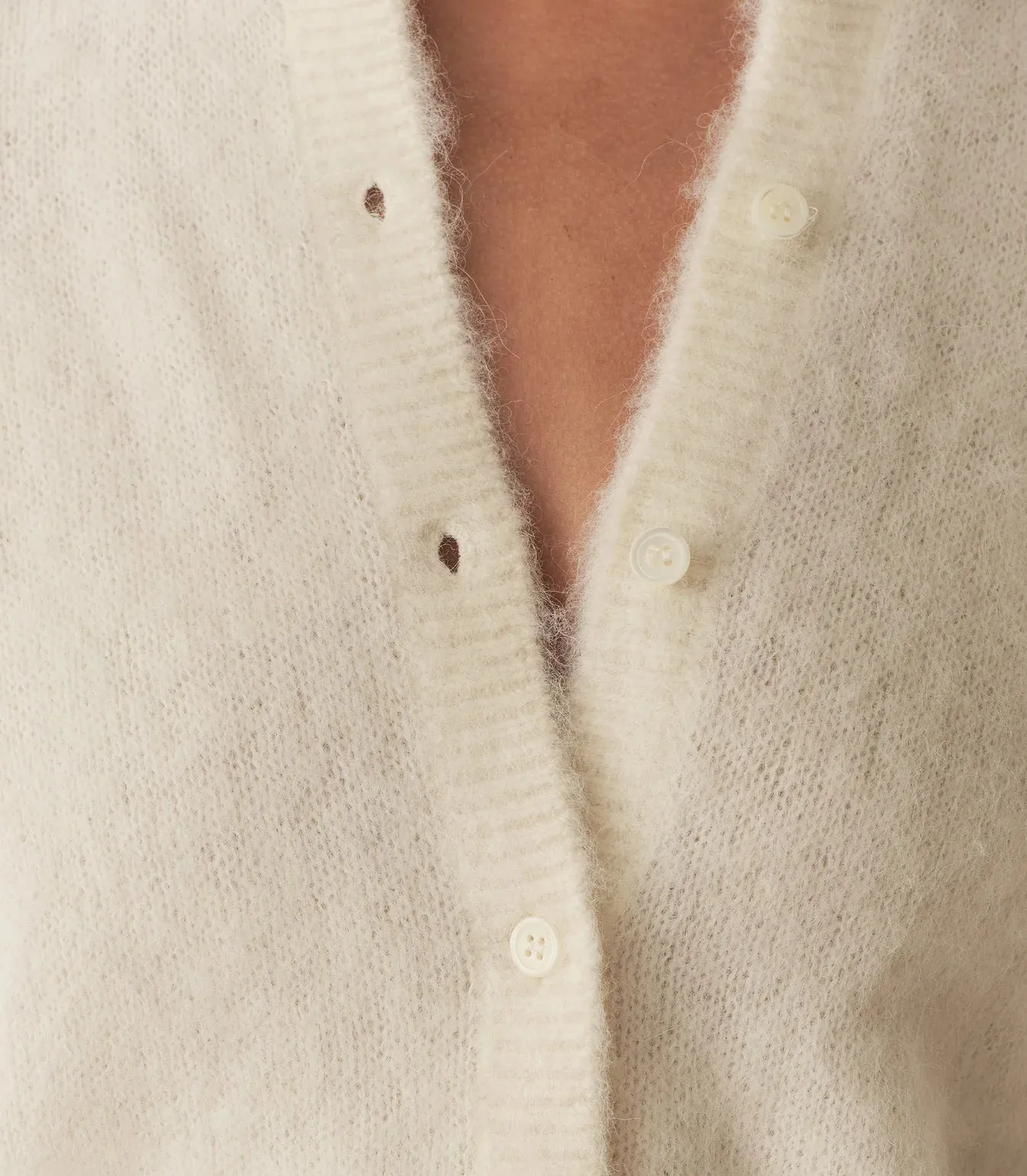 Lillette Cardigan in Salt