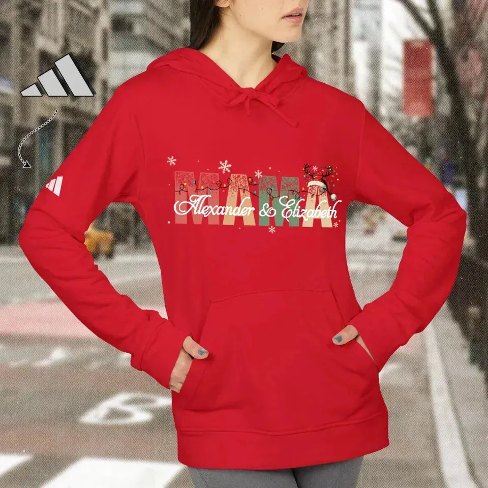 Mama, I Love You, Forever Cherished And Loved - Personalized Gifts For Mom - Unisex Hoodie