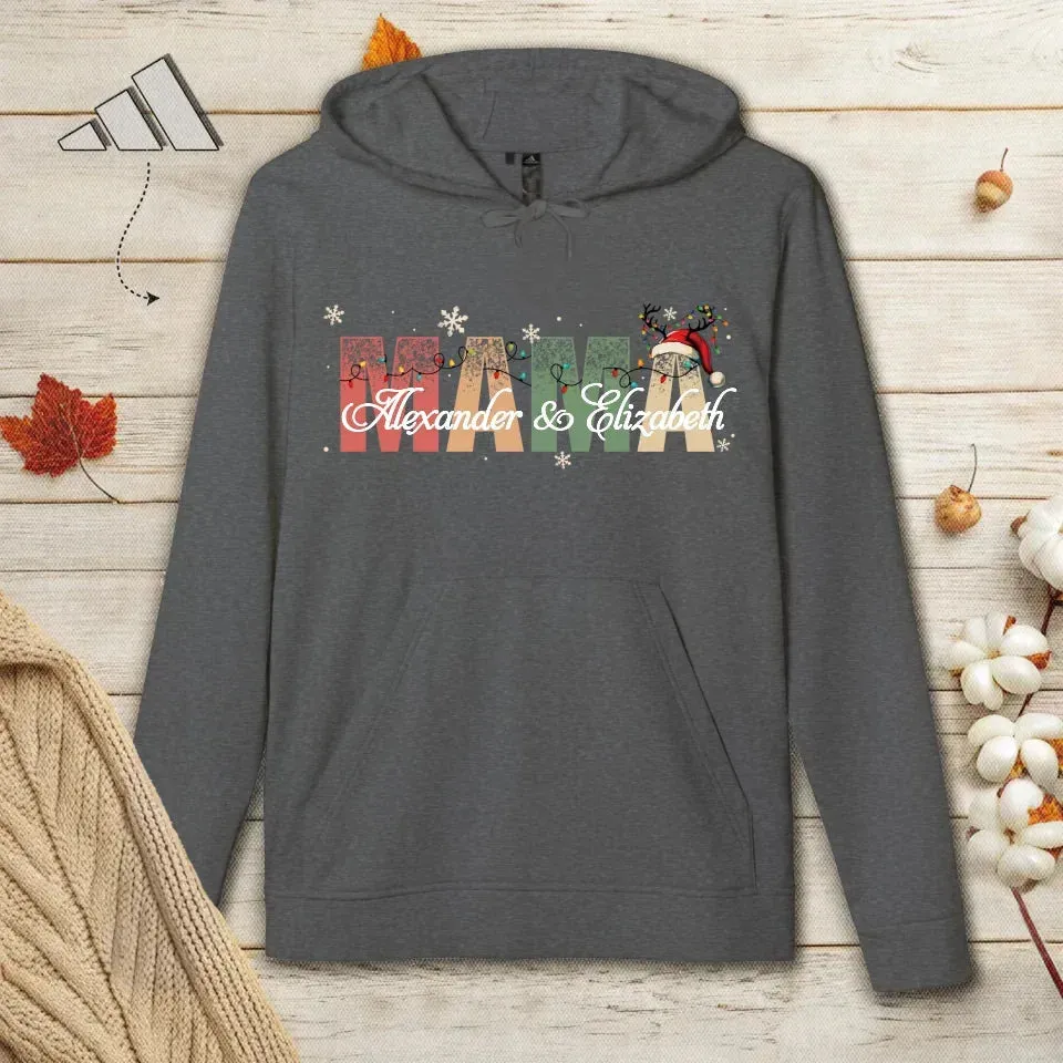 Mama, I Love You, Forever Cherished And Loved - Personalized Gifts For Mom - Unisex Hoodie