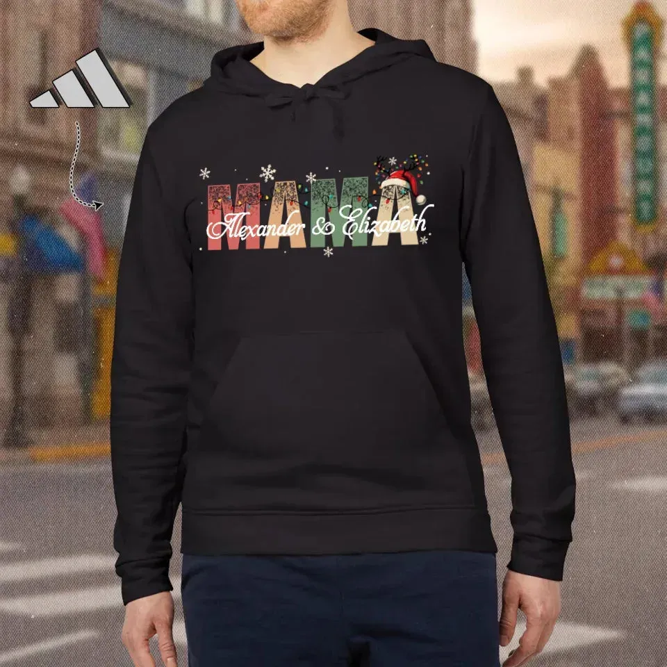 Mama, I Love You, Forever Cherished And Loved - Personalized Gifts For Mom - Unisex Hoodie