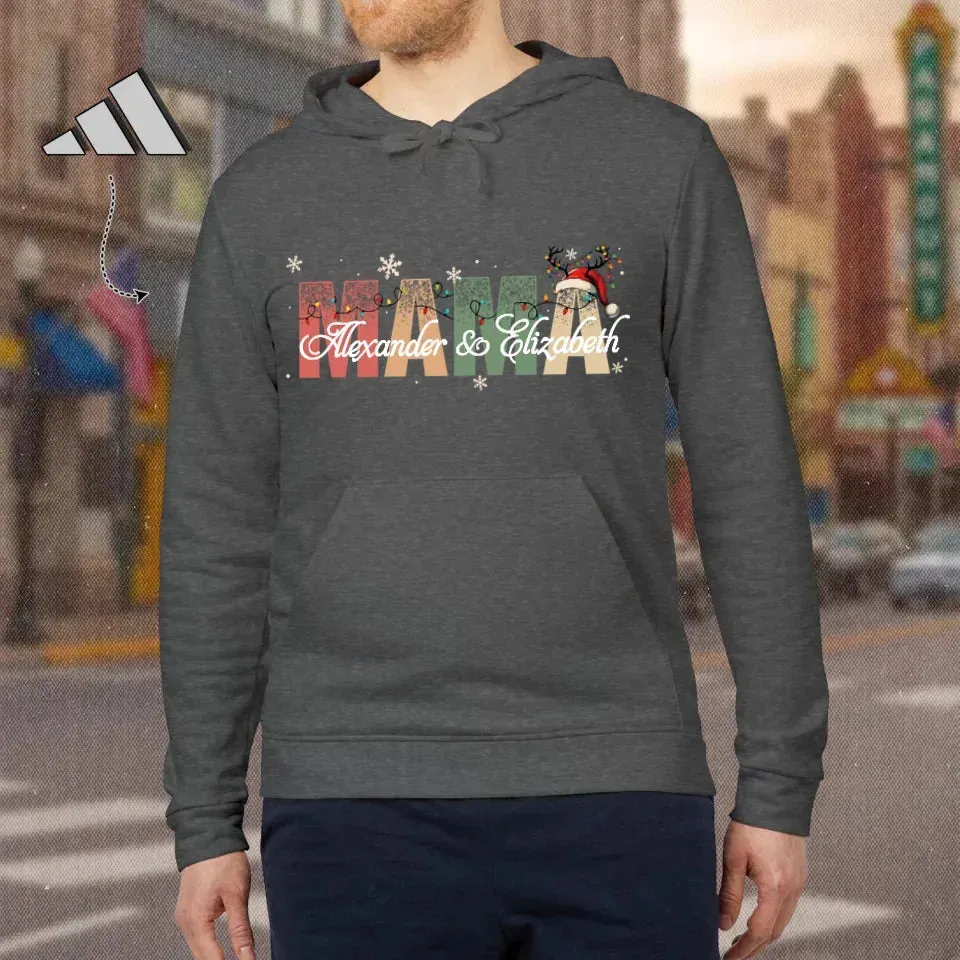 Mama, I Love You, Forever Cherished And Loved - Personalized Gifts For Mom - Unisex Hoodie
