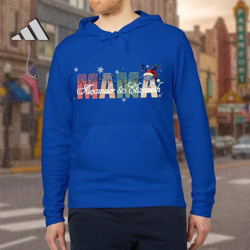 Mama, I Love You, Forever Cherished And Loved - Personalized Gifts For Mom - Unisex Hoodie
