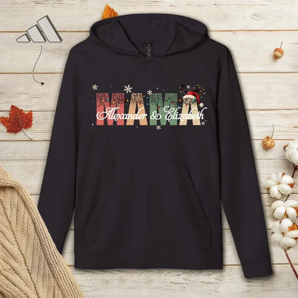 Mama, I Love You, Forever Cherished And Loved - Personalized Gifts For Mom - Unisex Hoodie